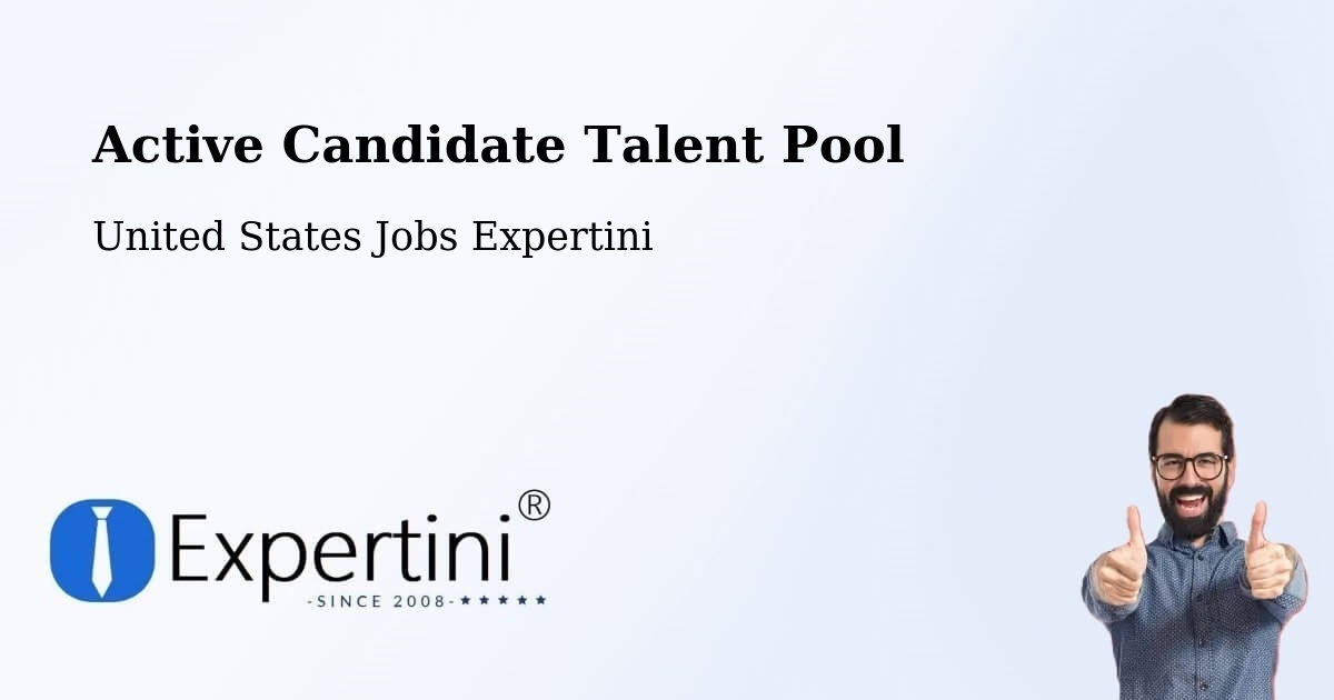 Active Candidate Talent Pool – Flemington - United States Jobs Expertini
