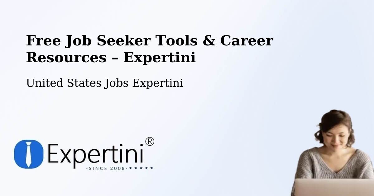 Free Job Seeker Tools & Career Resources – Flemington - Flemington, United States Jobs Expertini
