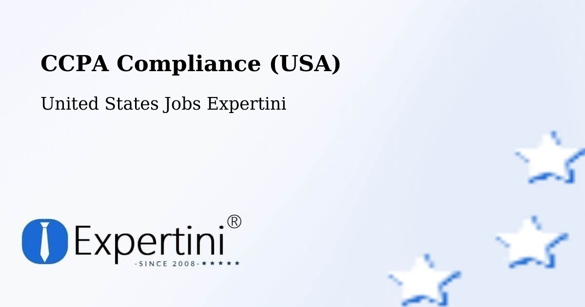 CCPA Privacy Rights & Compliance Notice – Flemington - United States Jobs Expertini