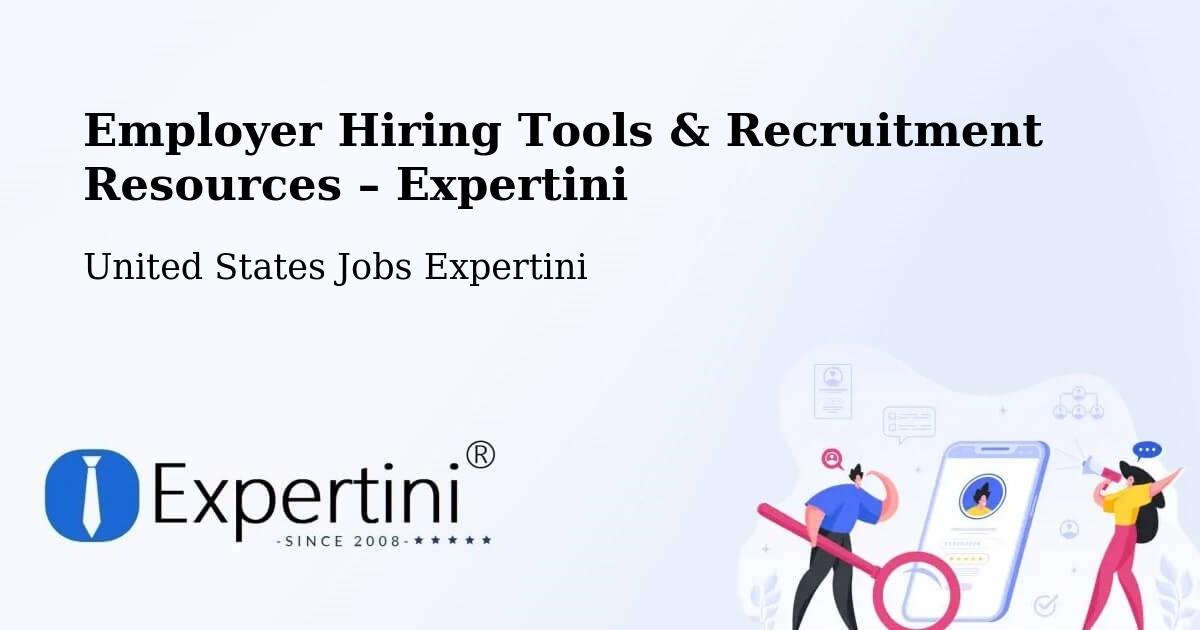 Employer Hiring Tools & Recruitment Resources – Flemington - Flemington, United States Jobs Expertini