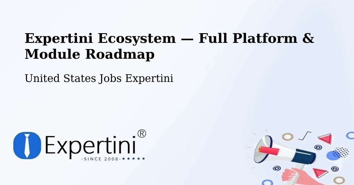 Expertini Ecosystem — Full Platform & Module Roadmap – Flemington