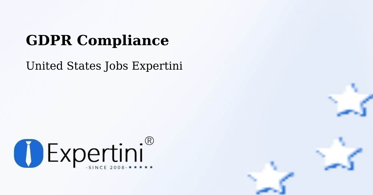EU GDPR Compliance Statement – Flemington - United States Jobs Expertini