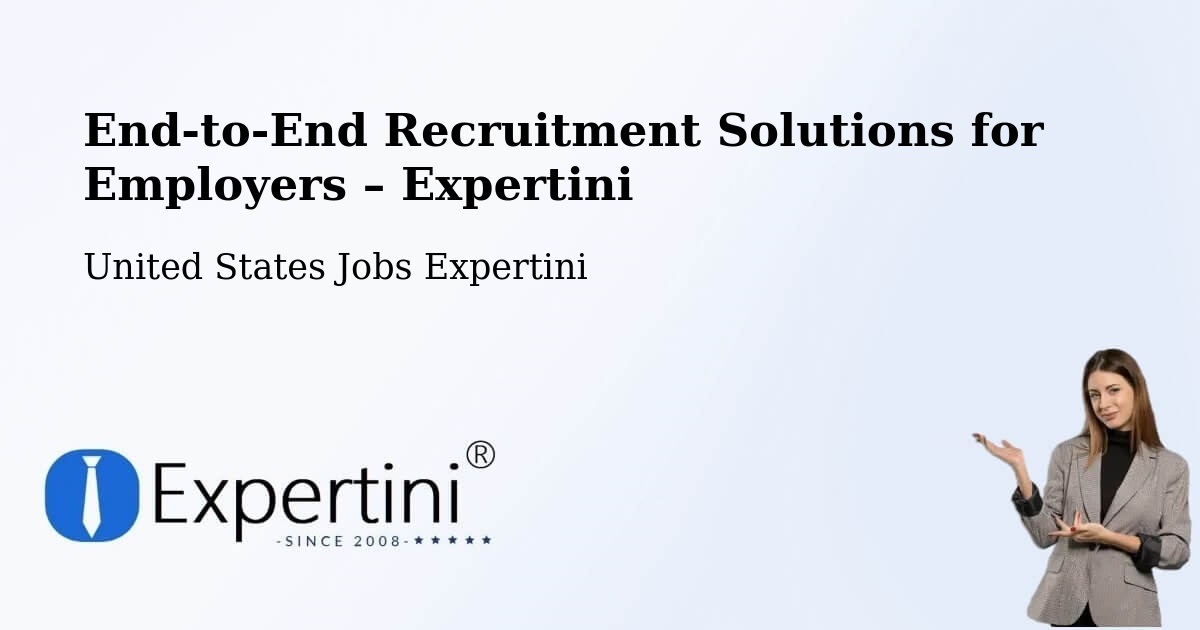 Recruitment Solutions for Employers – Flemington - Flemington, United States Jobs Expertini